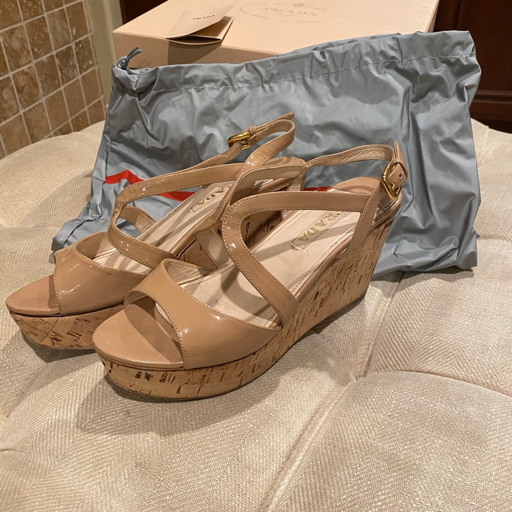 Prada Calzature Donna cork wedges